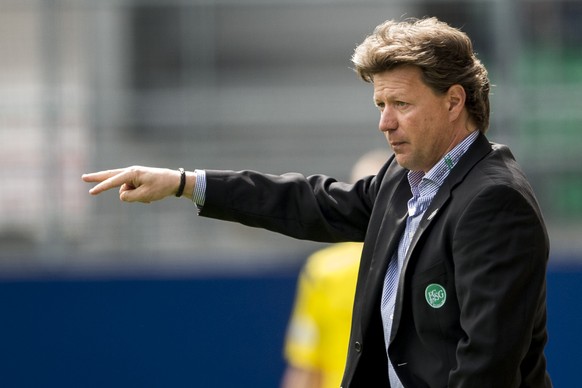 St. Gallen Trainer Jeff Saibene bleibt optimistisch.