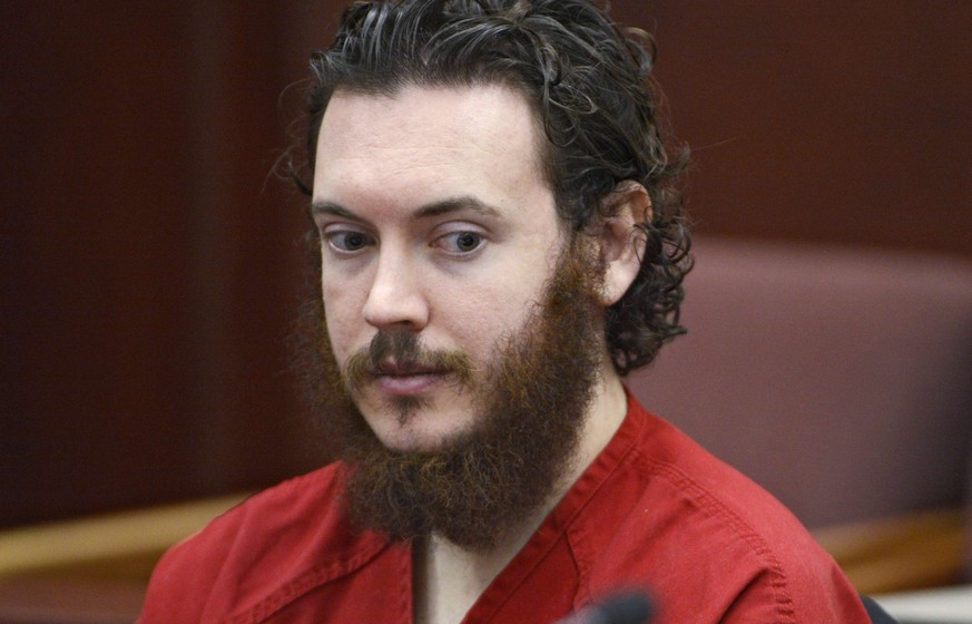 James Holmes vor Gericht.