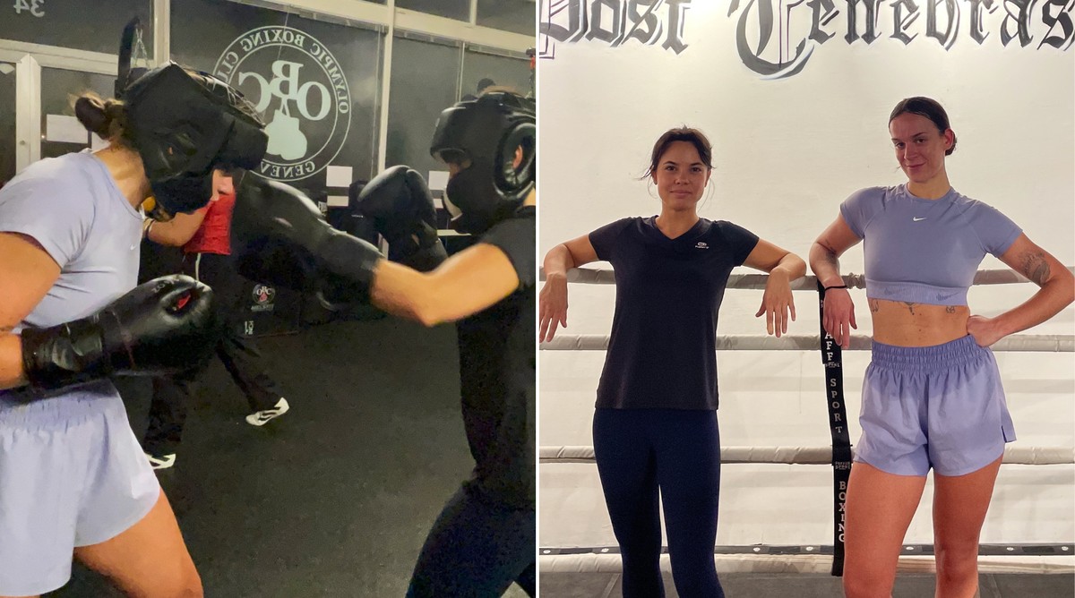 Boxe à Genève avec La Fripe à Jo.
