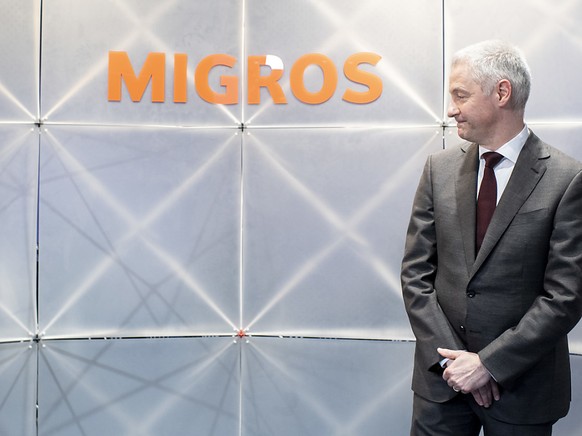 Migros-Chef Fabrice Zumbrunnen sieht klare Verbesserungen beim Detailhandels-Riesen. (Archivbild)