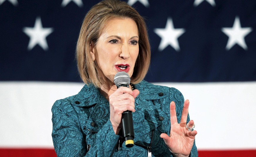 Carly Fiorina: «Ich kandidiere!»