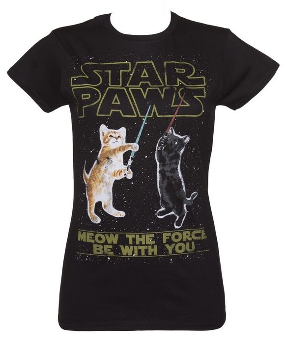 Star Paws T-Shirt
https://www.truffleshuffle.co.uk/star-paws-parodie-damen-tshirt