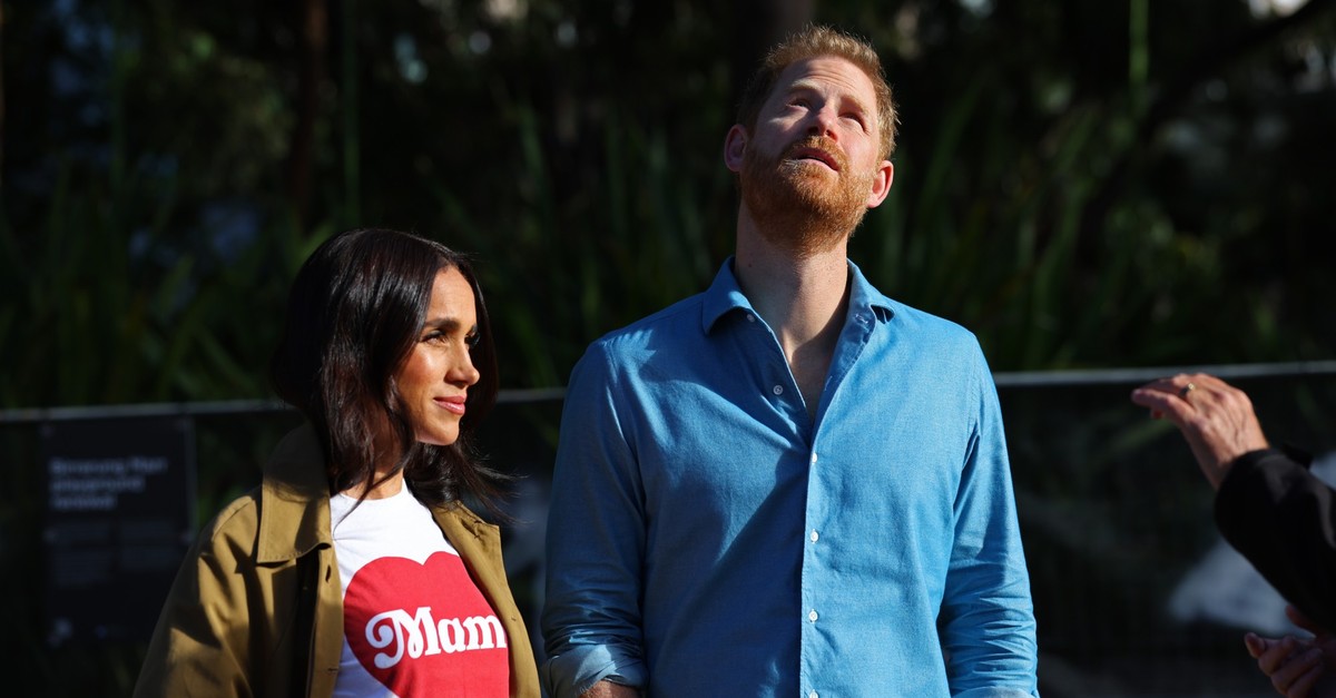 Harry und Meghan: Leiser Auftritt bei Aborigine-Walk