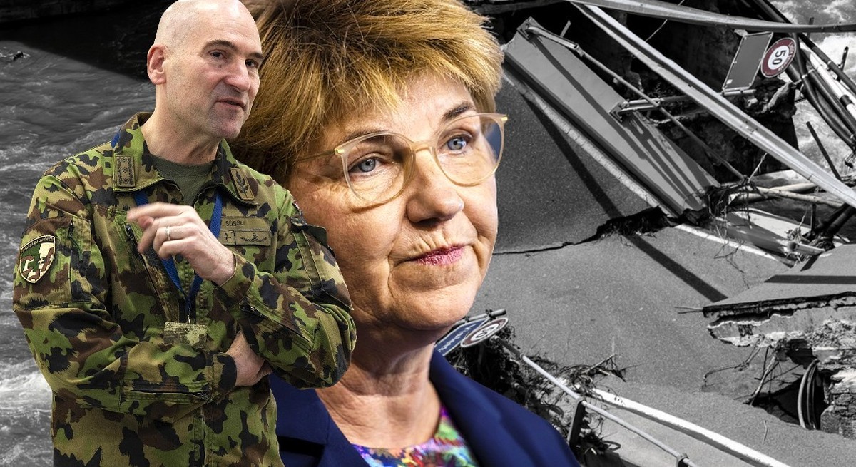 Les images des intempéries en Valais, Tessin et Grisons sont choquantes et pourraient devenir fréquentes, mais n'influencent pas le débat sur les dépenses militaires.