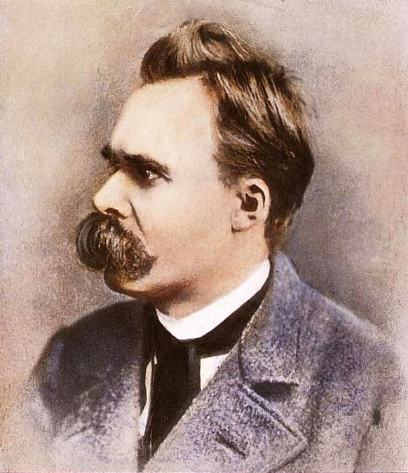 Der weltberühmte deutsche Philosoph Friedrich Wilhelm Nietzsche (1844-1900).
