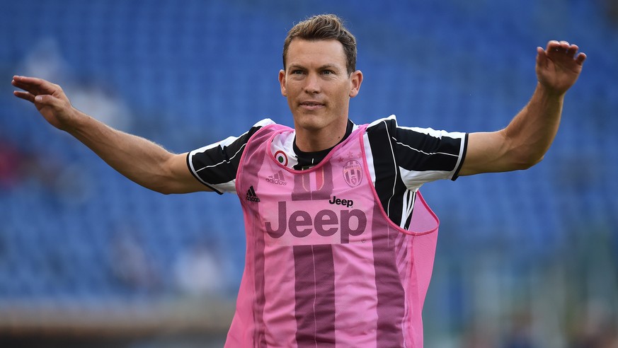 27.08.2016; Rom; Fussball Serie A - Lazio Rom - Juventus Turin; Stephan Lichtsteiner (Juventus) (Andrea Staccioli/Insidefoto/freshfocus)