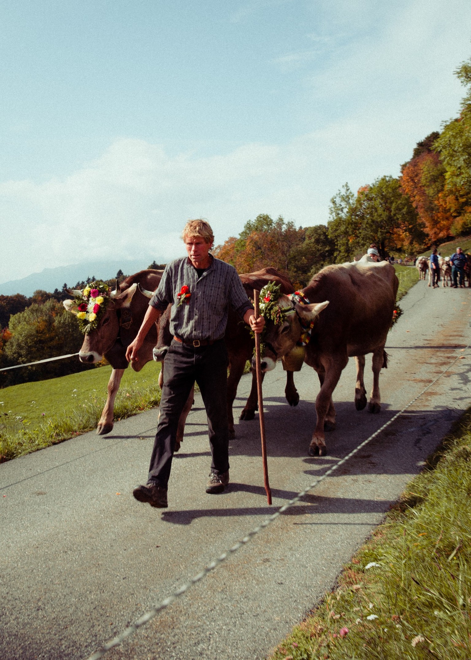 Prättigauer Alp Spektakel in Seewis, Oktober 2022