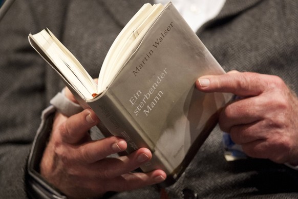 Martin WALSER, Deutschland, Autor, Schriftsteller, waehrend einer Lesung im Rahmen des Literaturfestivals Lit.Cologne im Funkhaus Wallraffplatz am 10.03.2016 in Koeln,

Martin Walser Germany Author  ...