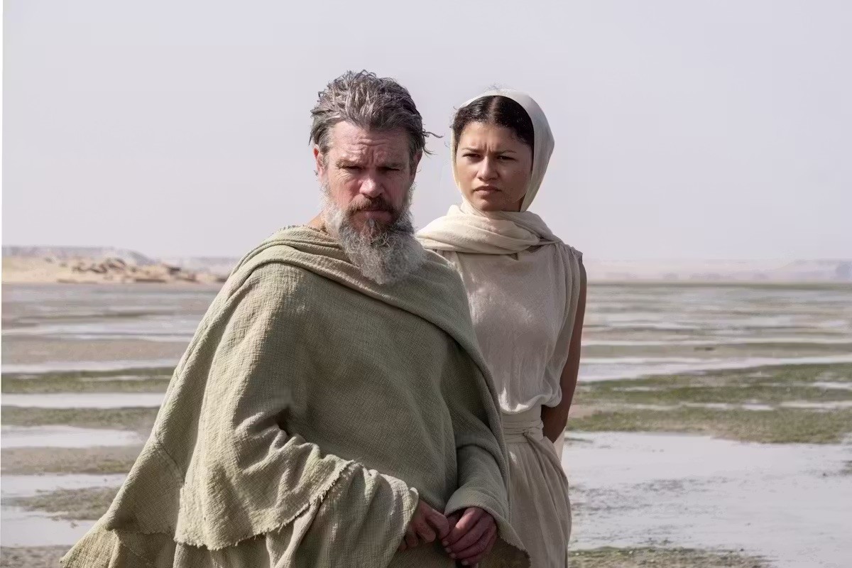 Dans L'Odyssée, Matt Damon interprète Ulysse et Zendaya Athéna.