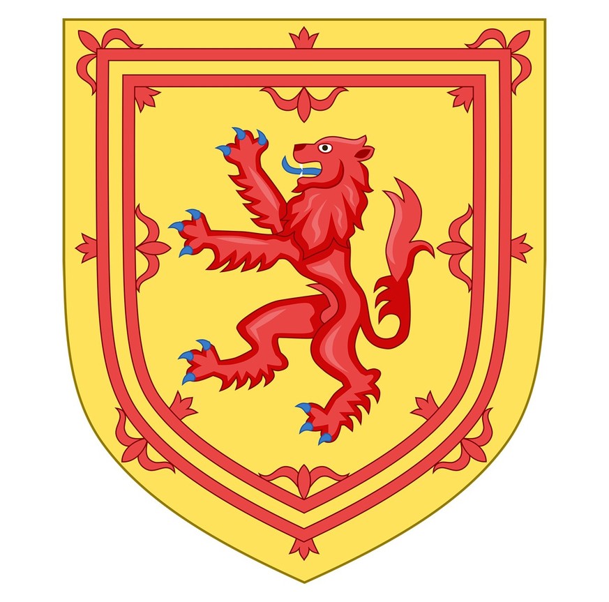 Königliches Wappen von Schottland bis 1603.
https://commons.wikimedia.org/wiki/File:Royal_Arms_of_the_Kingdom_of_Scotland.svg