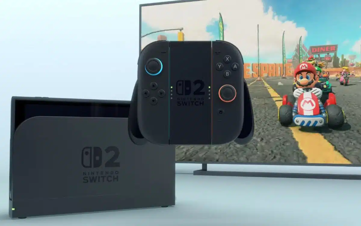 La Switch 2 avec un nouveau Mario Kart?