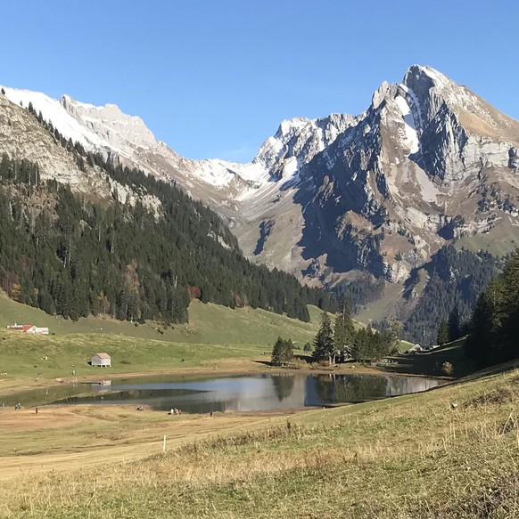 Gräppelensee Gräppelensee Unterwasser Alt St.Johann Wildhaus Toggenburg Schafberg