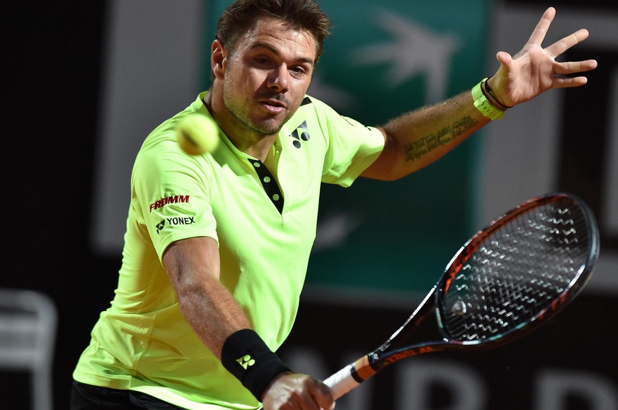 Wawrinka findet in Rom wieder zum Siegen zurück.