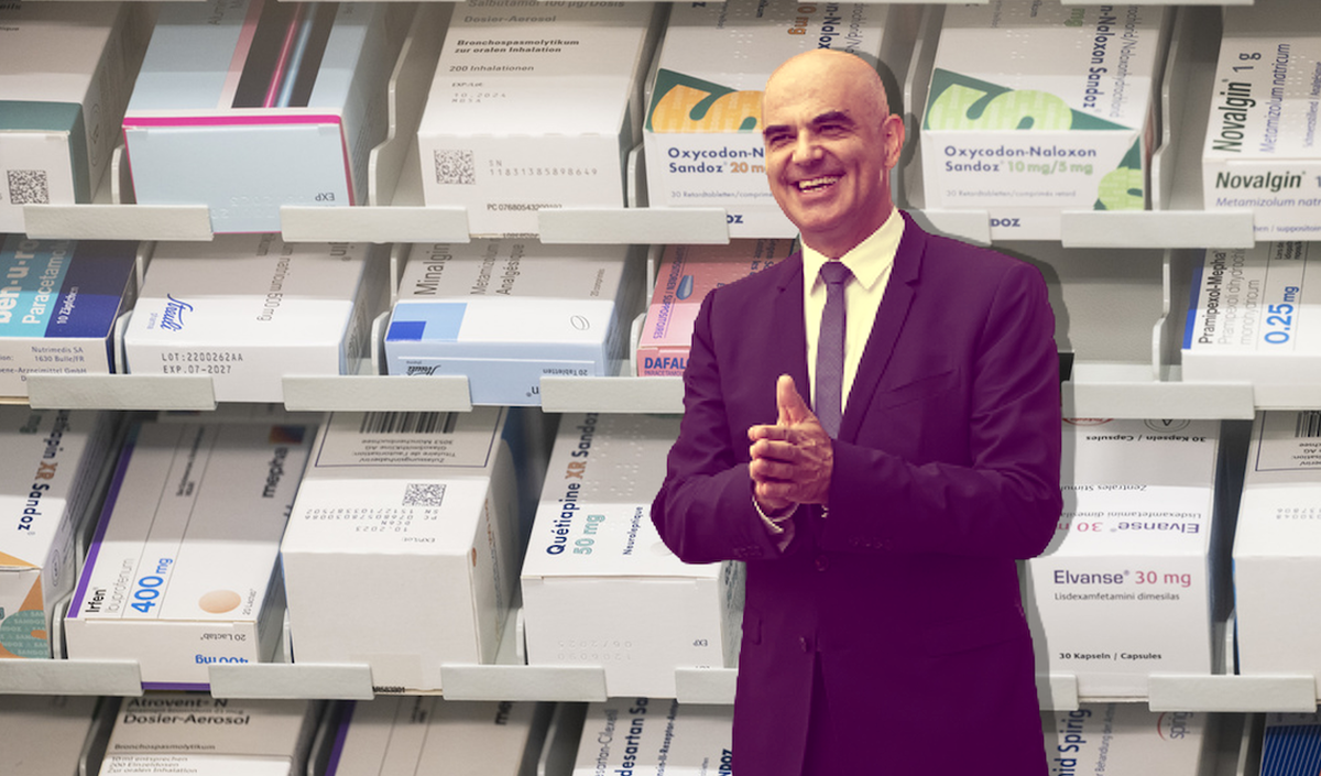 Berset rétropédale au sujet de la réforme en matière de prix des médicaments.