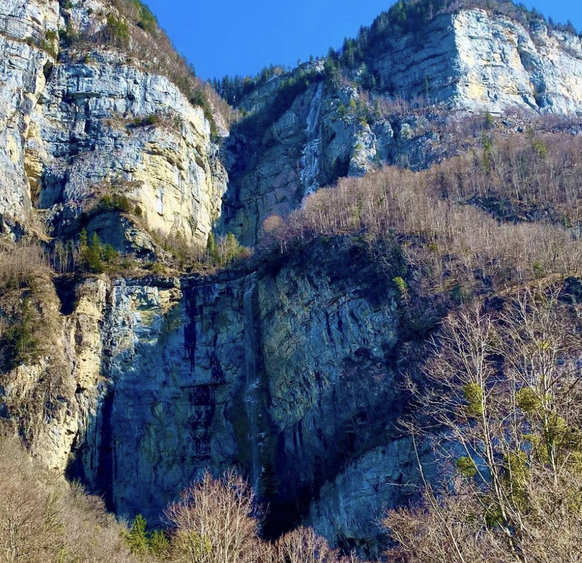 Seerenbachfälle höchster Wasserfall Kanton St. Gallen