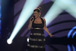 Bernegger im März 2013 bei «The Voice of Switzerland».&nbsp;