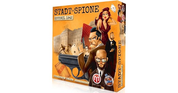 Stadt der Spione Estoril 1942 Spieleschachtel