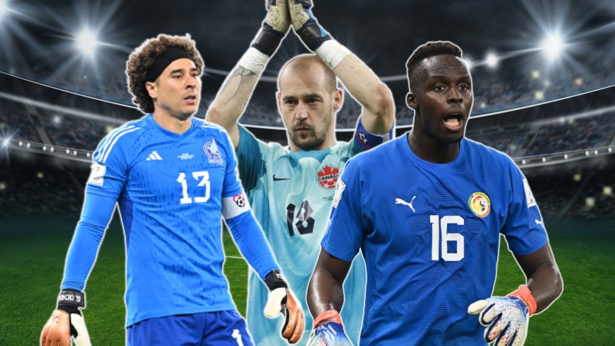 Guillermo Ochoa, Milan Borjan et Edouard Mendy (de gauche à droite) sont tous des gardiens à la Coupe du monde 2022 avec une trajectoire de vie romanesque.