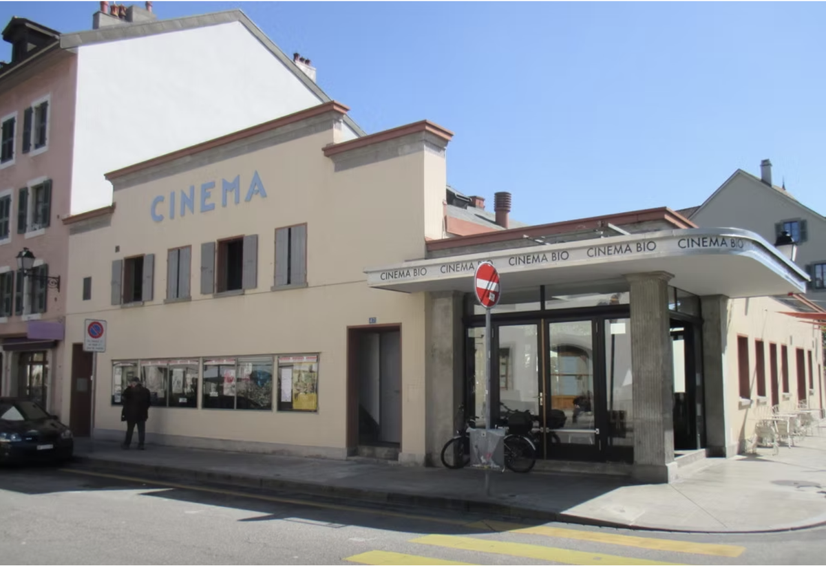 Le cinéma Bio à Carouge.