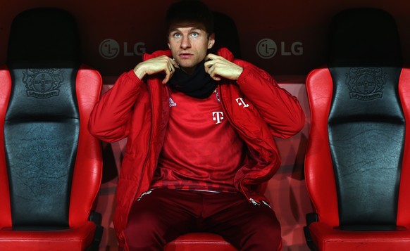 Auch beim 0:0 gegen Leverkusen war Thomas Müller nur Ersatz.