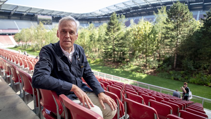 Der Stadionwald ist sein Werk: Klaus Littmann, der wie Ottmar Hitzfeld in Lörrach geboren wurde.