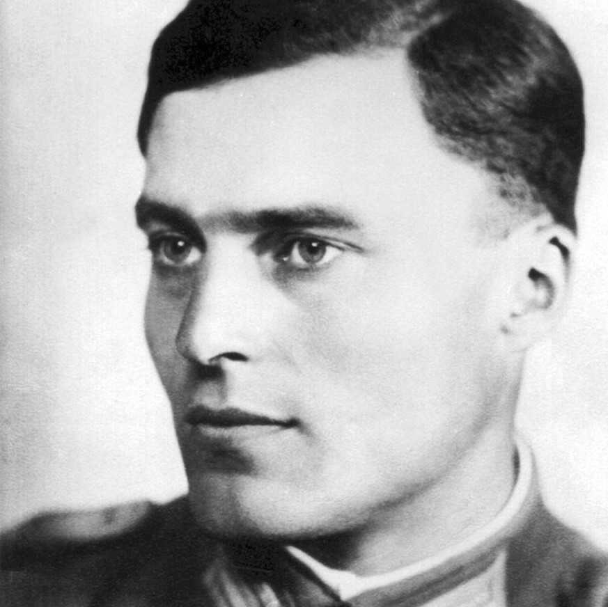 Claus Schenk Graf von Stauffenberg.