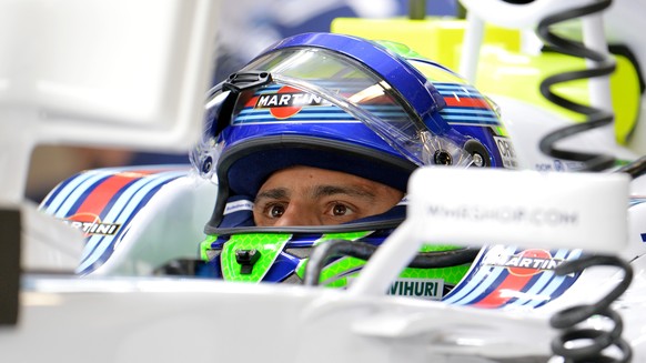 Felipe Massa auf der Pole.