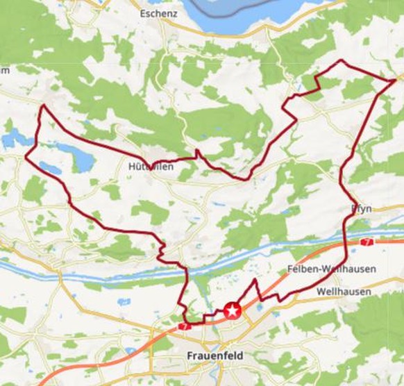 1. Etappe: 114 km, 1350 Höhenmeter.