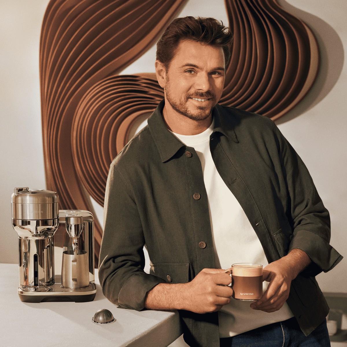 Stan Wawrinka rejoint la famille Nespresso.