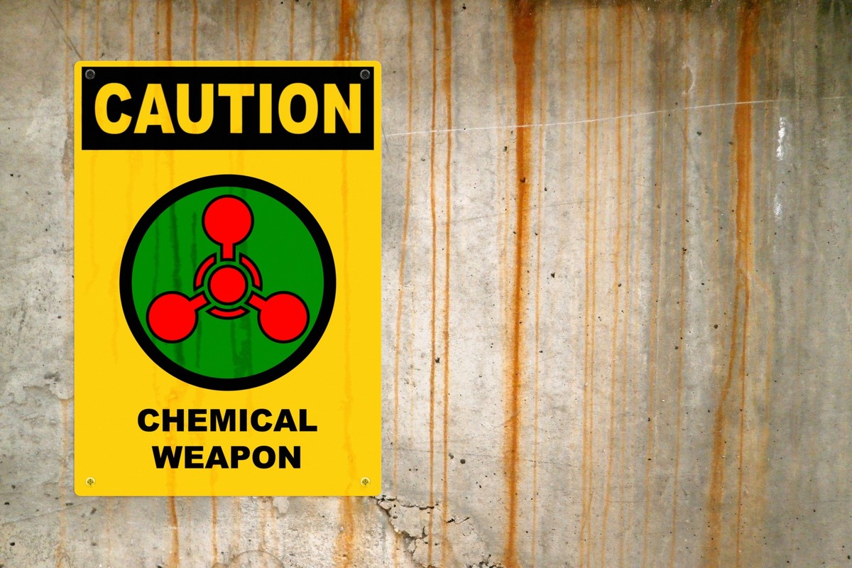 Die Apparate, die Skrjabin sich beschafft hatte, können zur Herstellung von Chemiewaffen verwendet werden.