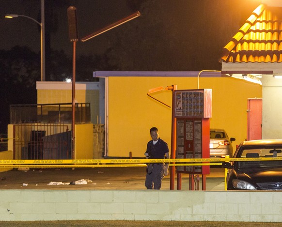 Der Tatort: Eine Burger-Restaurant in Compton