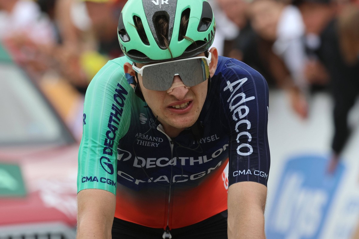 25-07-2026 Tour De France Tappa 20 Bourg D oisans - L alpe D huez 2026, Decathlon - Cma Cgm Seixas, Paul L alpe D huez PUBLICATIONxNOTxINxITAxFRAxNED