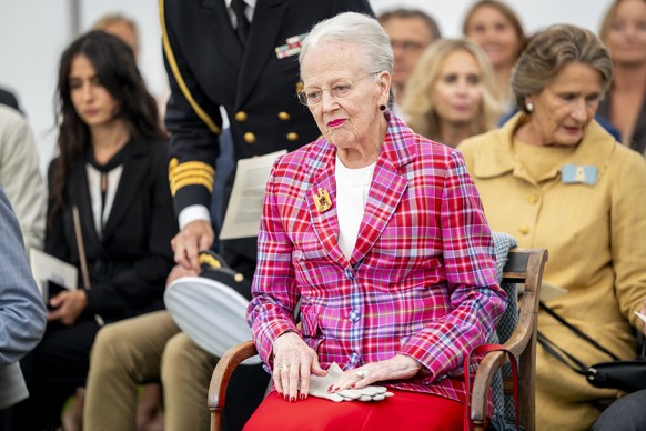 epa11613422 (FILE) - Denmark&#039;s Queen Margrethe at the presentation of the Rungstedlund Prize 2024 at the Karen Blixen Museum on Rungsted, north of Copenhagen, Denmark, 16 September 2024 (reissued ...