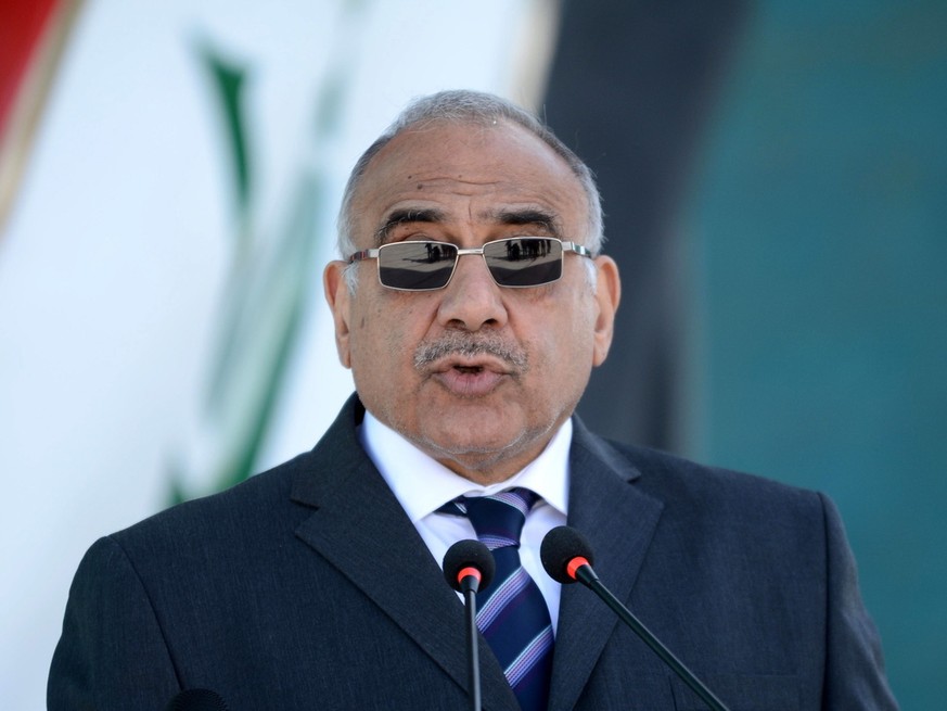 Hat seinen Rücktritt angekündigt: Adel Abdel Mahdi.