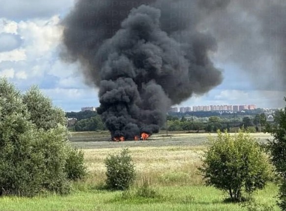 Russland: SU-57 nahe Moskau abgestürzt. (23.07.2026)