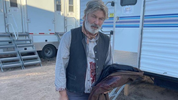 Alec Baldwin am Set von Rust