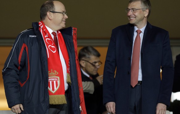 Prince Albert II und Monaco-Präsident Dmitry Rybolovlev hatten gestern Abend gut lachen. Die Monegassen qualifizierten sich als Gruppenerster für die Achtelfinals. Doch die AS Monaco musste lange um d ...