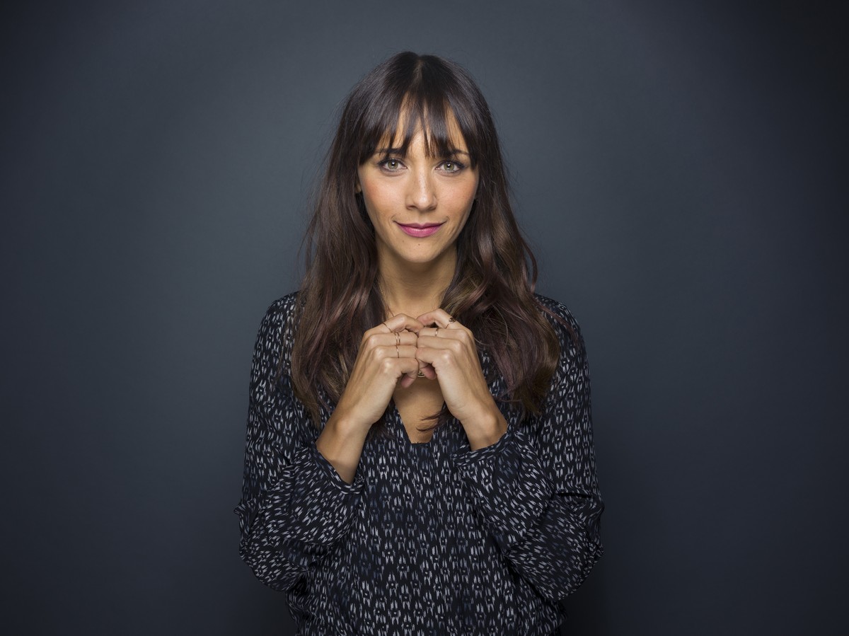 Rashida Jones poses for a portrait to promote the film, "Hot Girls Wanted," at the Eddie Bauer Adventure House during the Sundance Film Festival on Saturday, Jan. 24, 2015, in Park City, Uta ...