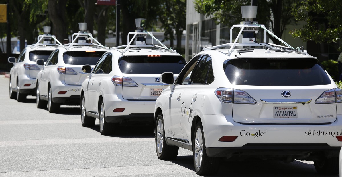 Zum Vergleich: selbstfahrende Autos von Google.