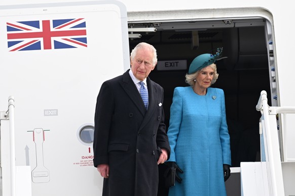 König Charles und Königin Camilla sind heute in Berlin gelandet.