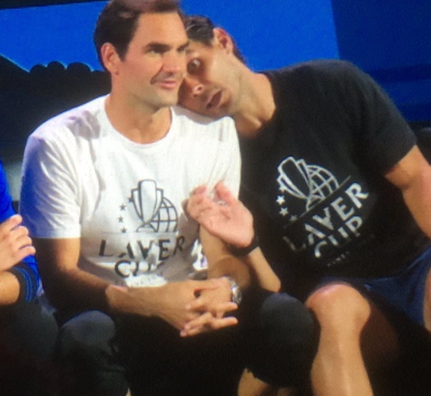 «Love is in the air» – Tenniswelt feiert die «Bromance» zwischen Federer und Nadal