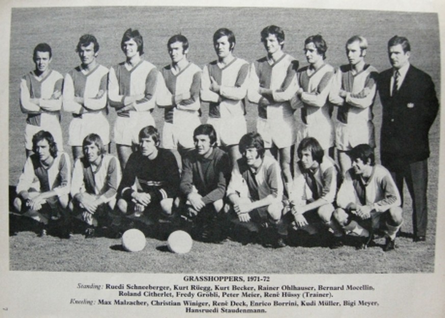 Das Team von GC 1971/1972 Reipas