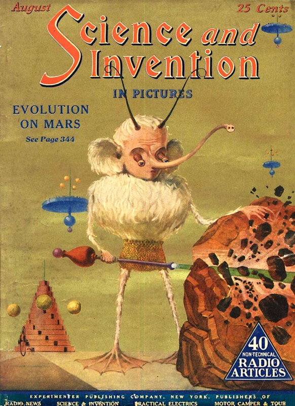 Cover Science and Invention