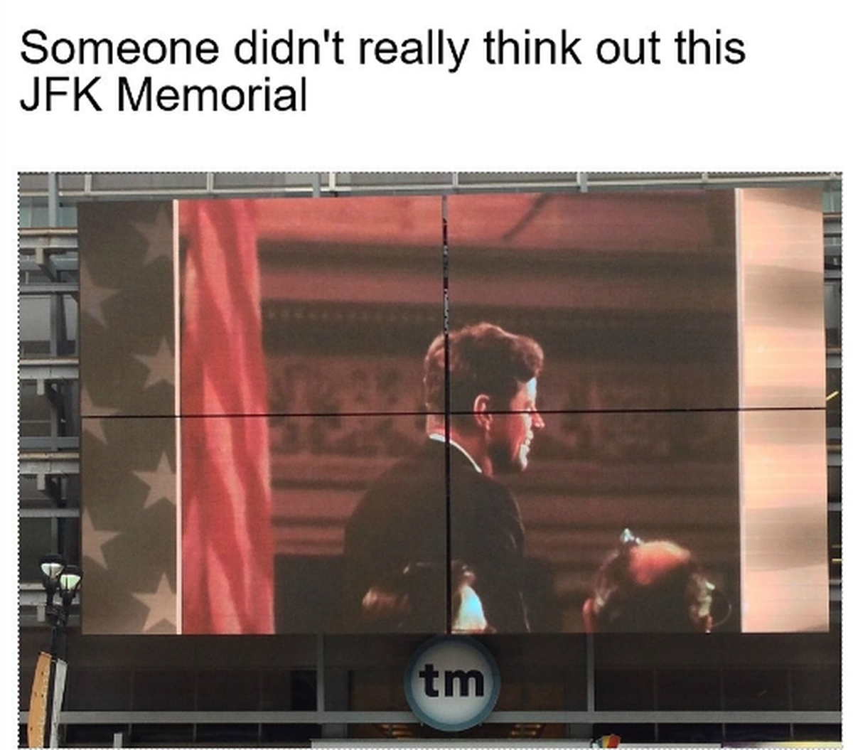 Faildienstag: Kennedy