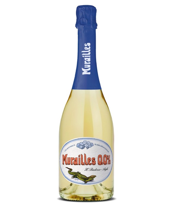 Le célèbre vin vaudois au lézard se décline en Murailles 0.0%, une nouvelle version sans alcool commercialisée dès le 1er octobre 2026.