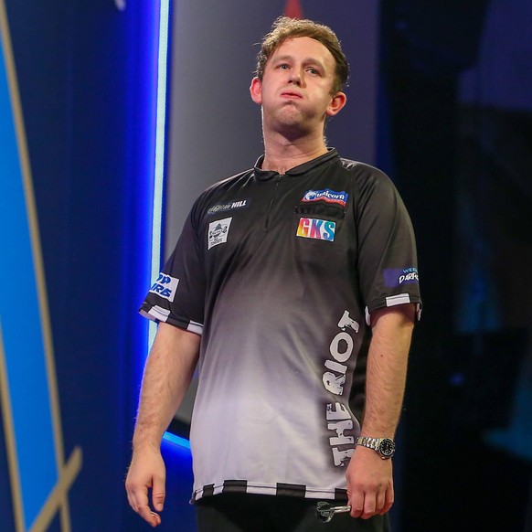 IMAGO / Action Plus

1st January 2022: Alexandra Palace, London, England: The William Hill World Darts Tournament, quarter finals; A relived Callan Rydz after finally wining the 7th set against Peter  ...