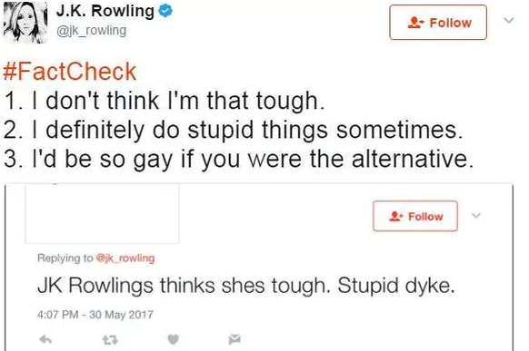 jk rowling joane k harry potter twitter burn put doqn replique https://twitter.com/jk_rowling