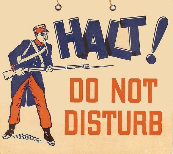 "Do Not Disturb” signs from hotels around the world, painstakingly put together by a collector named Eduardo of Turin, Italy.
https://www.flickr.com/photos/11068524@N04/