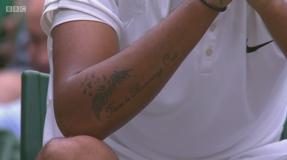 Das Tattoo von Kyrgios.