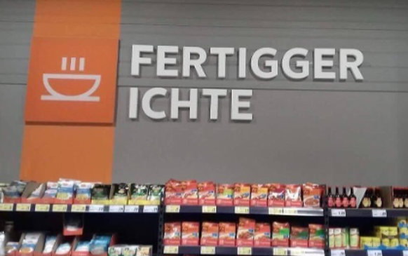 Desing Fail Fertiggerichte im Supermarkt